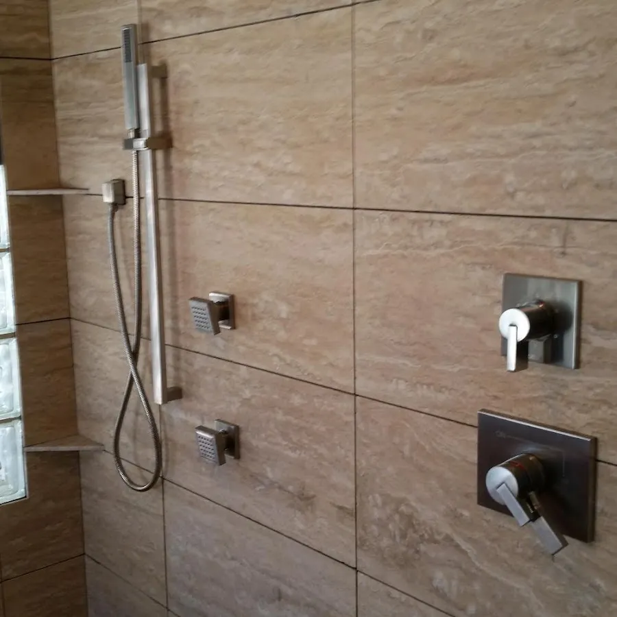 Shower fixture installation for Water Heater Replacement in Lower Salford